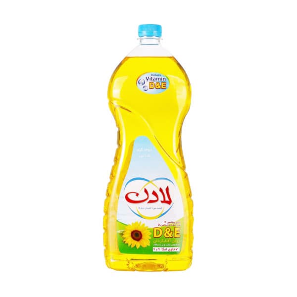 روغن آفتابگردان ویتامین ای و دی آبی 1350 گرم لادن