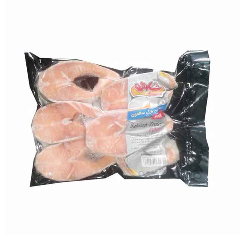 استیک قزل سالمون شارین وزن 500 گرم