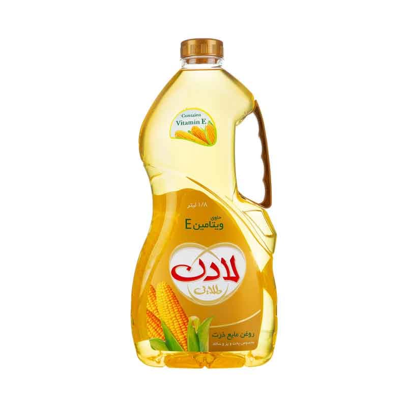روغن مایع ذرت  لادن طلایی وزن 1800 گرم