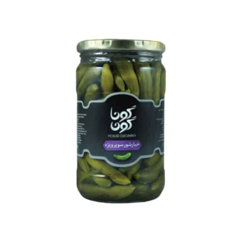 خیارشور گوناگون سوپر ویژه وزن 700 گرم