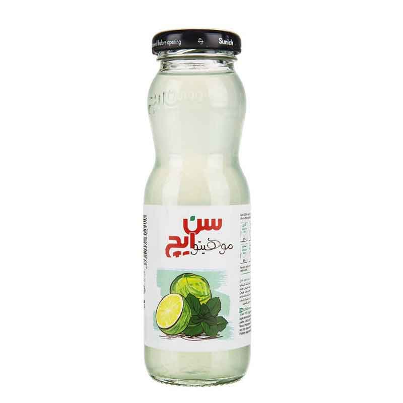 نوشیدنی شیشه ای موهیتو سن ایچ حجم 200 میلی لیتر