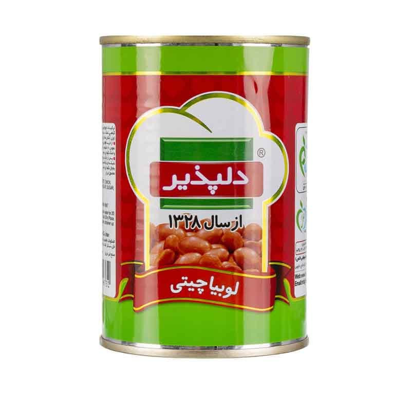 کنسرو لوبیا دلپذیر وزن 420 گرم