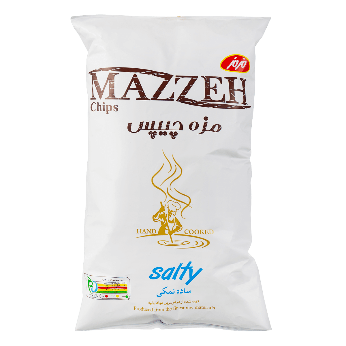 مزه چیپس 65 گرم مزمز