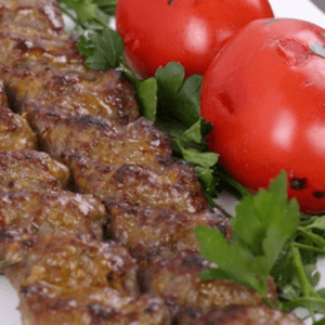 خوراک کوبیده دو سیخ شهر غذا