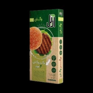 برگر وگان 4 عددی 500 گرم آژیل
