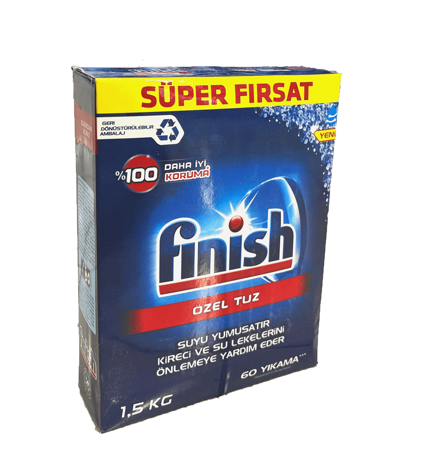 نمک ماشین ظرفشویی ترک 1500 گرم فینیش