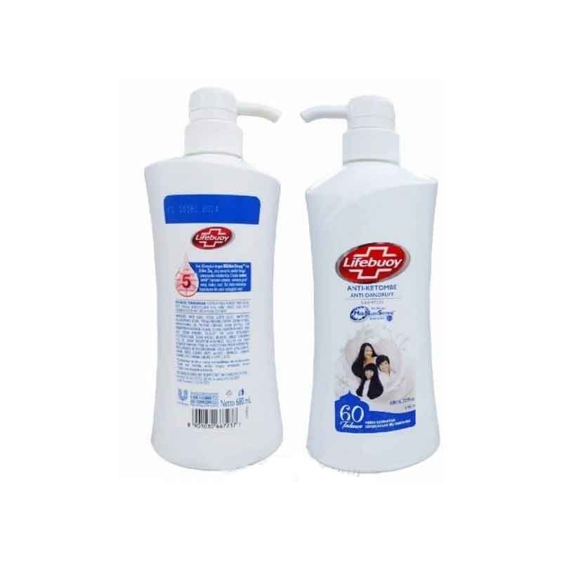 شامپو ضد شوره  لایف بوی مدل Anti-Dandruff پمپی حجم 680 میلی لیتر