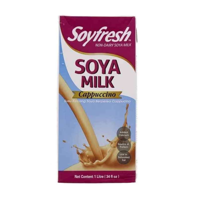 شیر سویا سویا فرش طعم کاپوچینو حجم 1 لیتر