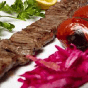 خوراک کباب برگ شهر غذا