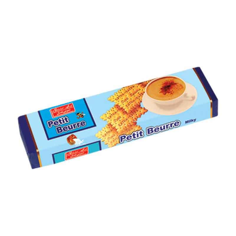 بیسکویت پتی بور شیری  شیرین عسل وزن 125 گرم