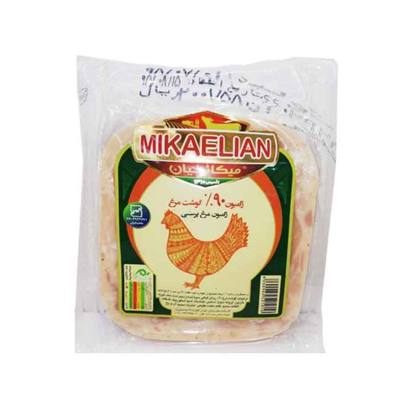 ژامبون مرغ میکاییلیان 90 درصد گوشت