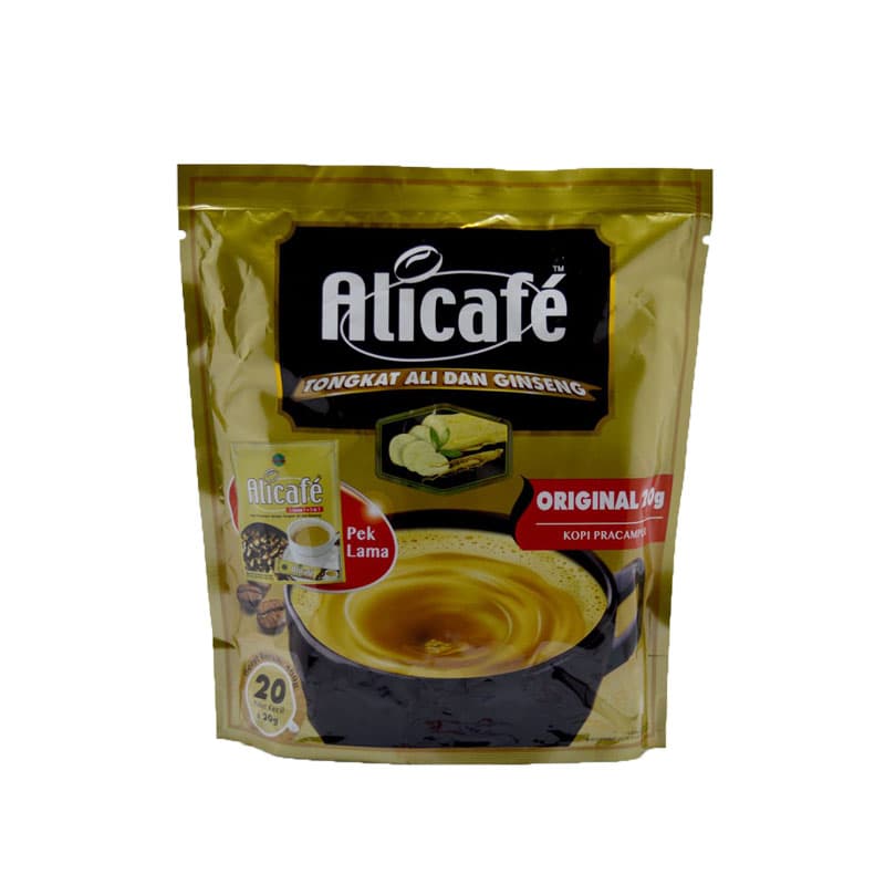 کافی میکس 1*5 با اسانس جنسینگ 20 عددی علی کافی