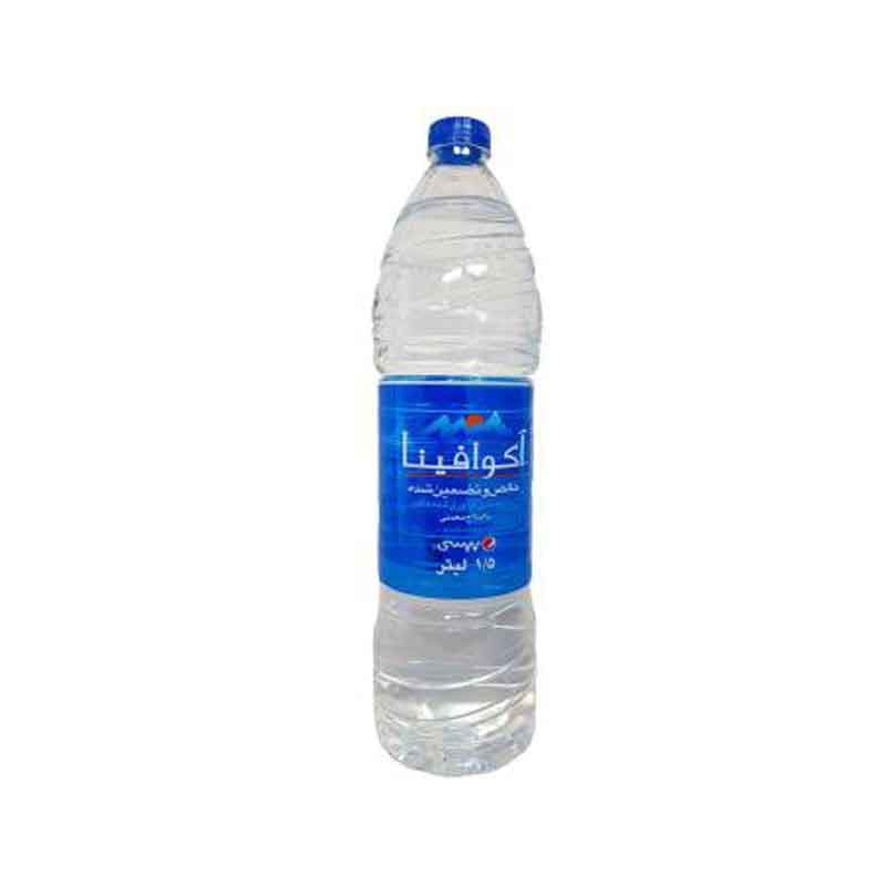 آب معدنی آکوافینا حجم 1.5 لیتر