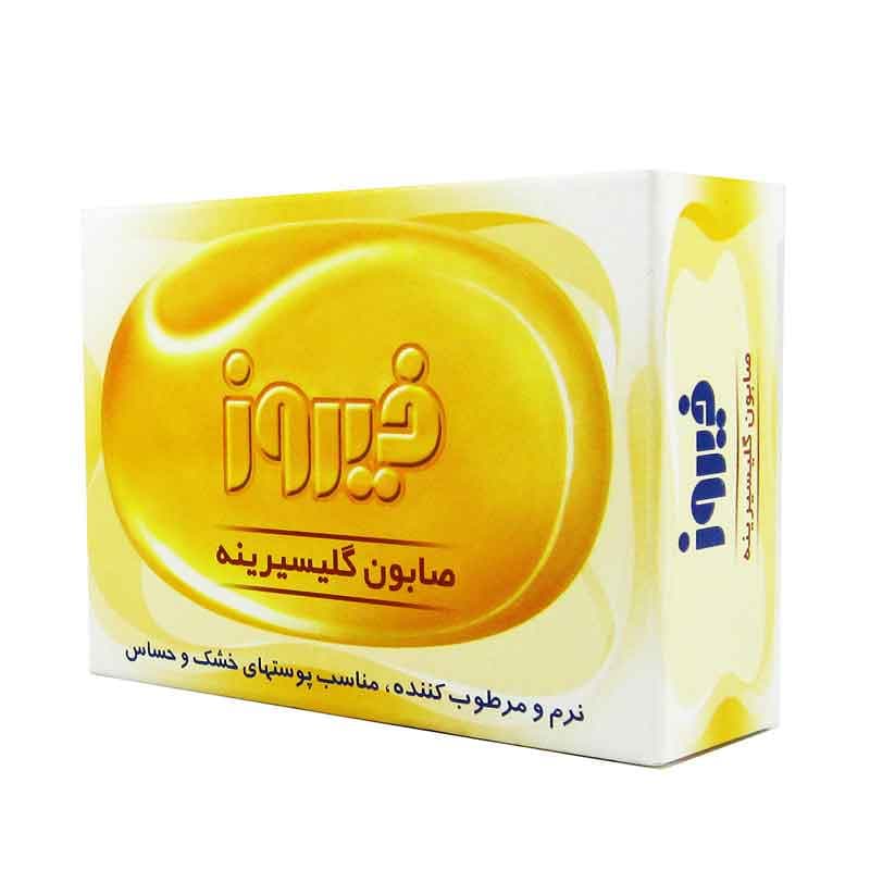 صابون گلیسیرینه فیروز وزن 100 گرم